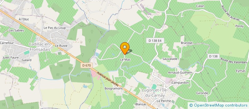 localisation de l'entreprise MONSIEUR EMILE GUILBERT  VAL DE VIRVEE