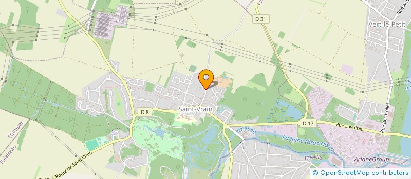 localisation de l'entreprise MONSIEUR EMILE HAUQUELIN  SAINT-VRAIN