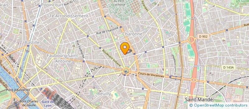 localisation de l'entreprise MONSIEUR EMILE HENRIET  PARIS