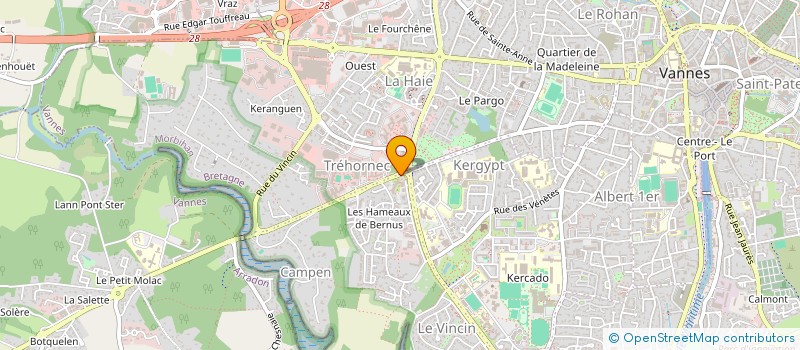 localisation de l'entreprise MONSIEUR EMILE HEURTEBIS à VANNES