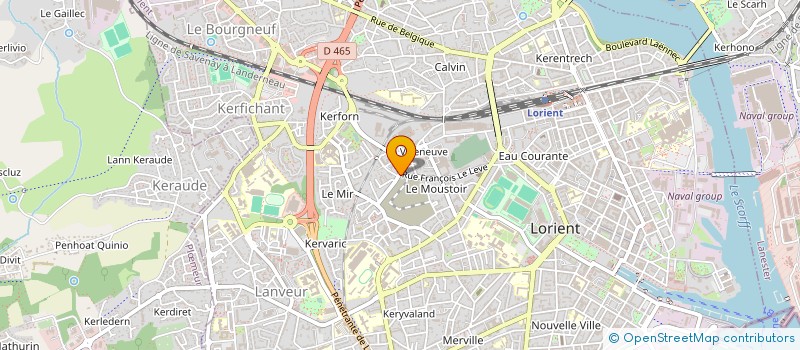 localisation de l'entreprise MONSIEUR EMILE JEHANNO à LORIENT