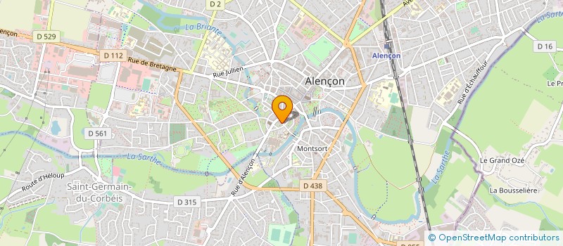 localisation de l'entreprise MONSIEUR EMILE JOINT à ALENCON