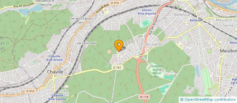 localisation de l'entreprise MONSIEUR EMILE JOUVET à SEVRES