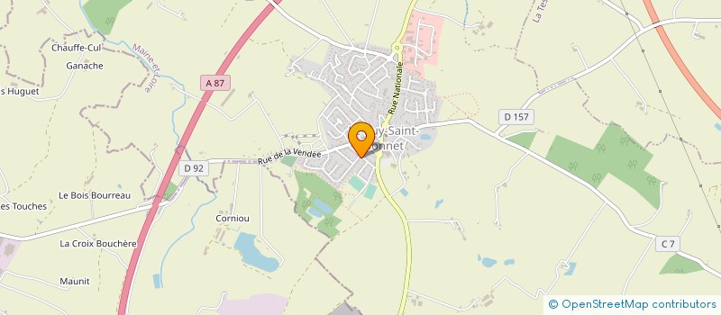 localisation de l'entreprise MONSIEUR EMILE KERSIMON à CHOLET