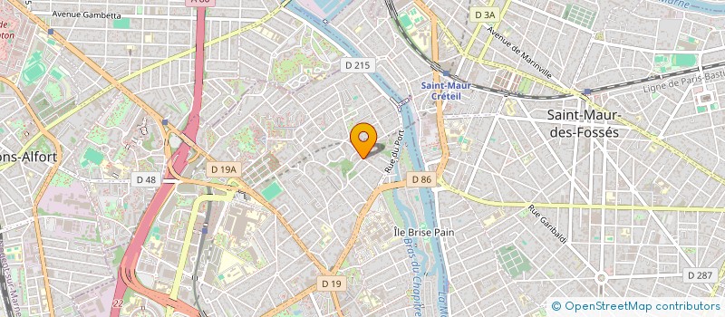 localisation de l'entreprise MONSIEUR EMILE KORDAHI  CRETEIL