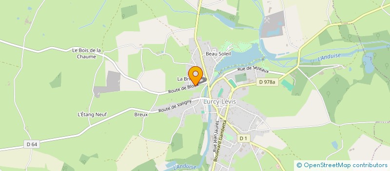 localisation de l'entreprise MONSIEUR EMILE KOWALSKI à LURCY-LEVIS