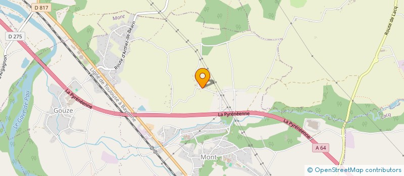 localisation de l'entreprise MONSIEUR EMILE LAFITTE  MONT