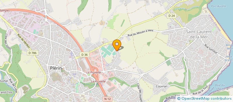 localisation de l'entreprise MONSIEUR EMILE LE RIGOLEUR  PLERIN