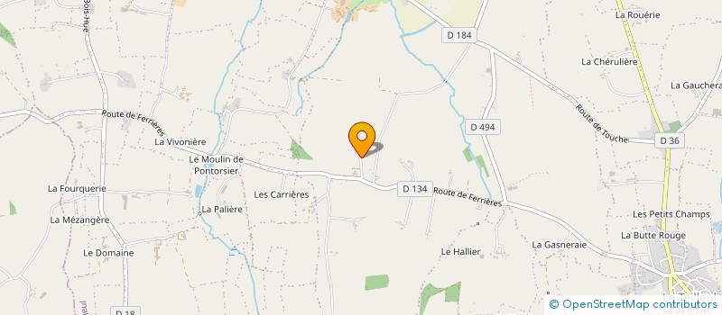 localisation de l'entreprise MONSIEUR EMILE LEBOSSE  LE TEILLEUL