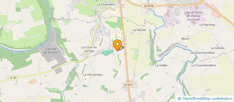 localisation de l'entreprise MONSIEUR EMILE LEBOULANGER  LES LOGES-MARCHIS