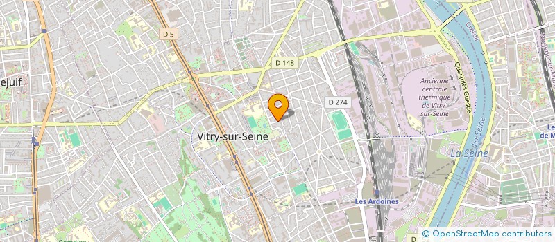 localisation de l'entreprise MONSIEUR EMILE LELAIDIER à VITRY-SUR-SEINE