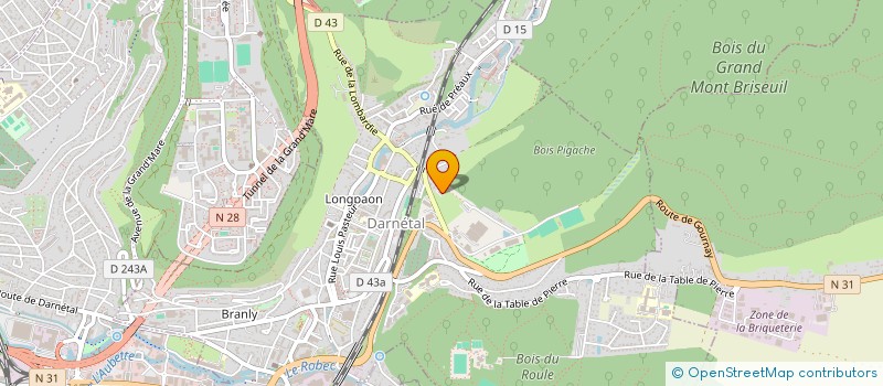 localisation de l'entreprise MONSIEUR EMILE LEMAITRE  DARNETAL