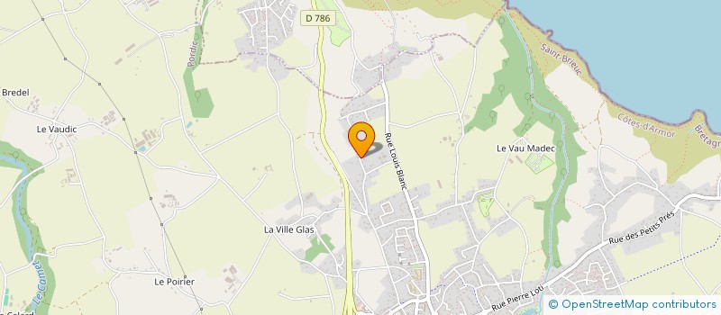 localisation de l'entreprise MONSIEUR EMILE LENESTOUR à PORDIC