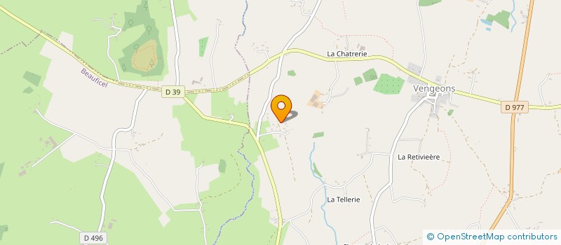 localisation de l'entreprise MONSIEUR EMILE LEPROVOST à SOURDEVAL