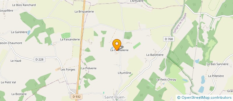 localisation de l'entreprise MONSIEUR EMILE LEVESQUE à COURGEOUT