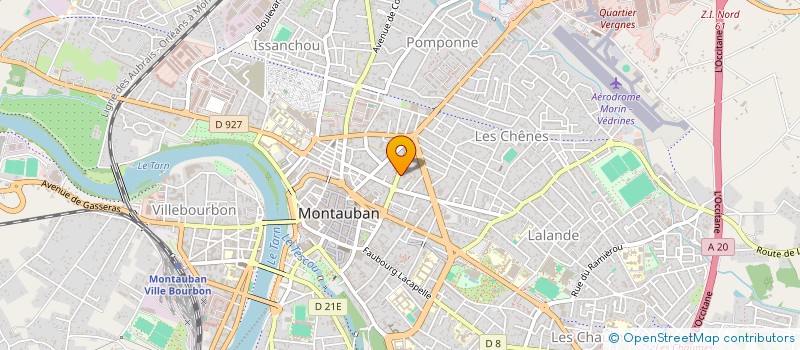 localisation de l'entreprise MONSIEUR EMILE LORMAND  MONTAUBAN