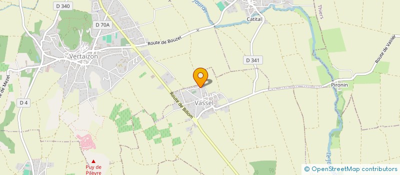 localisation de l'entreprise MONSIEUR EMILE MACLOUD  VASSEL