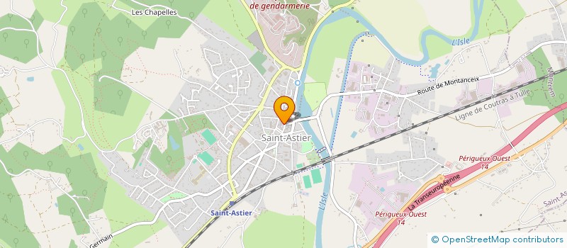 localisation de l'entreprise MONSIEUR EMILE MAILLIE  COURS-DE-PILE