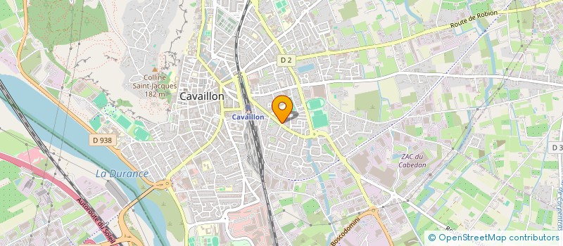 localisation de l'entreprise MONSIEUR EMILE MANI  CAVAILLON