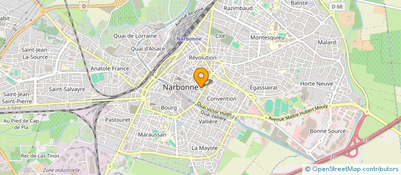 localisation de l'entreprise MONSIEUR EMILE MAUREL à NARBONNE