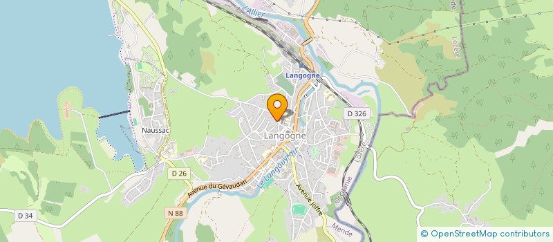 localisation de l'entreprise MONSIEUR EMILE MAURIN à LANGOGNE