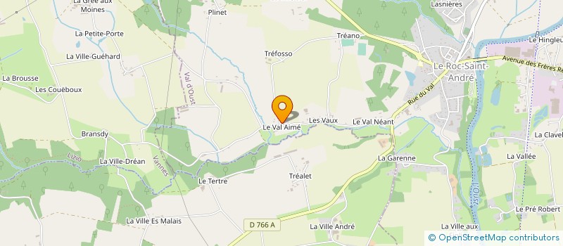 localisation de l'entreprise MONSIEUR EMILE MERLET à VAL D'OUST