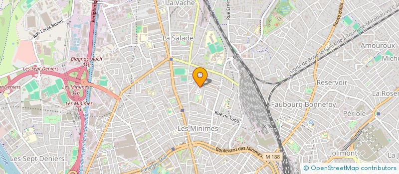 localisation de l'entreprise MONSIEUR EMILE MERLY à TOULOUSE