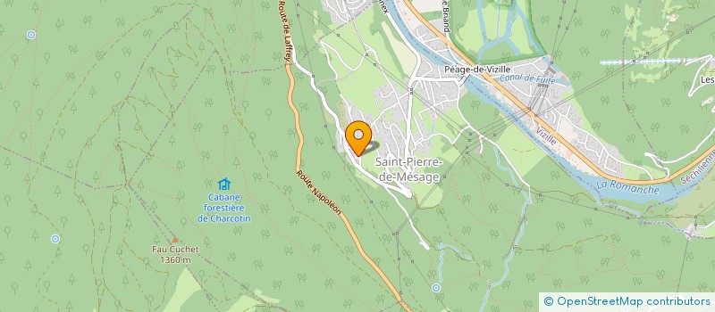 localisation de l'entreprise MONSIEUR EMILE MICHEL  LIVET-ET-GAVET