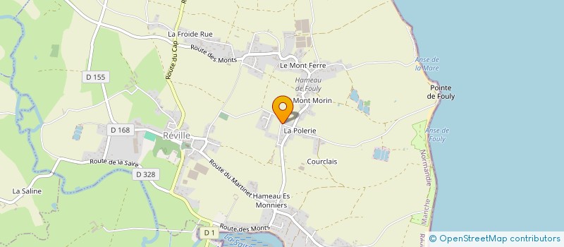 localisation de l'entreprise MONSIEUR EMILE MOCQUET  REVILLE