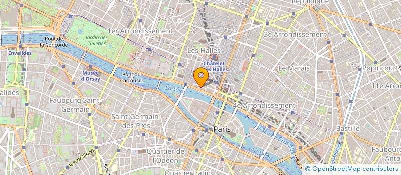 localisation de l'entreprise MONSIEUR EMILE MOE BOSCO MARTIN  PARIS