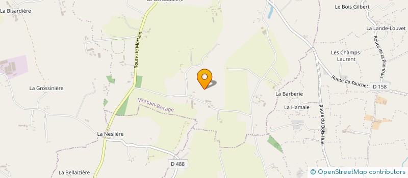 localisation de l'entreprise MONSIEUR EMILE MONDHER à MORTAIN-BOCAGE