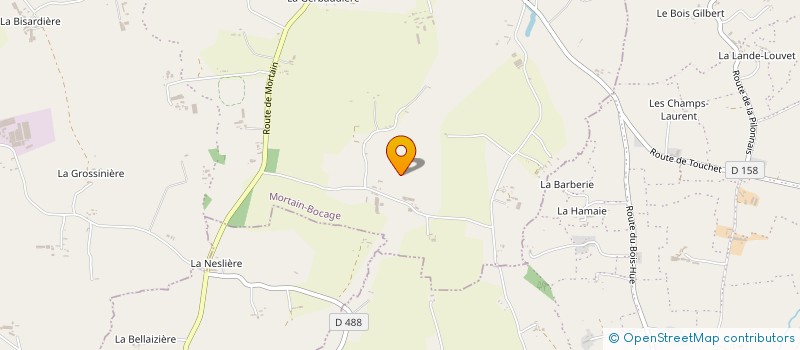 localisation de l'entreprise MONSIEUR EMILE MONDHER à MORTAIN-BOCAGE