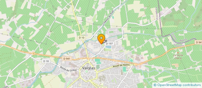 localisation de l'entreprise MONSIEUR EMILE MONIER à VALREAS