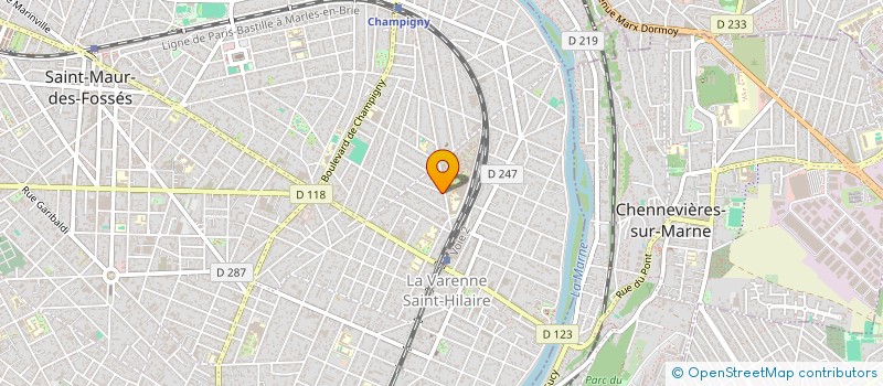 localisation de l'entreprise MONSIEUR EMILE NAOURI à SAINT-MAUR-DES-FOSSES