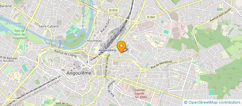 localisation de l'entreprise MONSIEUR EMILE NICOT à ANGOULEME
