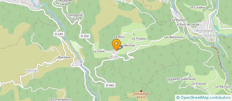 localisation de l'entreprise MONSIEUR EMILE NOIZET  LACHAMP-RAPHAEL