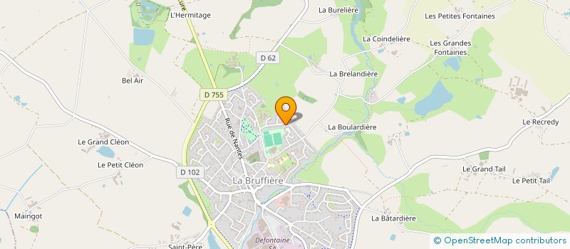 localisation de l'entreprise MONSIEUR EMILE OGEREAU à LA BRUFFIERE