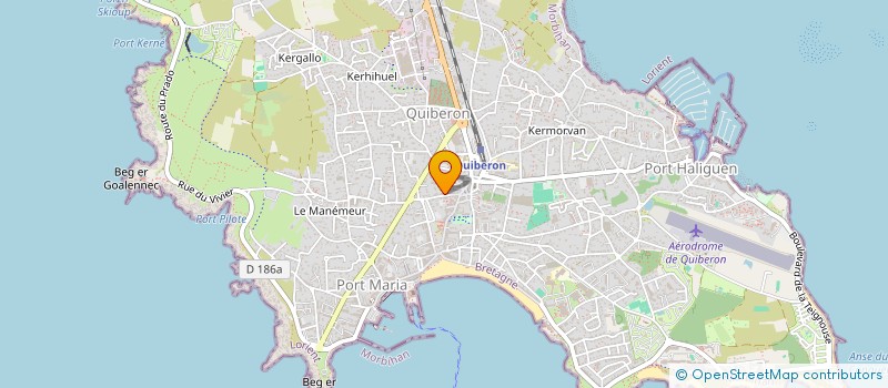 localisation de l'entreprise MONSIEUR EMILE OLLIVIER à QUIBERON