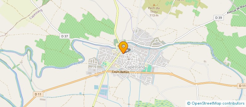 localisation de l'entreprise MONSIEUR EMILE ORTIZ à CAPESTANG