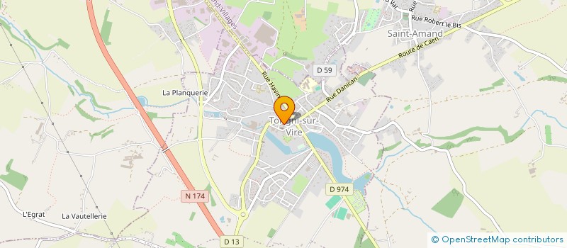 localisation de l'entreprise MONSIEUR EMILE OZENNE  TORIGNY-LES-VILLES