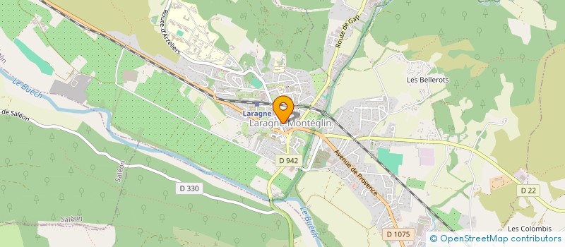 localisation de l'entreprise MONSIEUR EMILE PATRAS  LARAGNE-MONTEGLIN