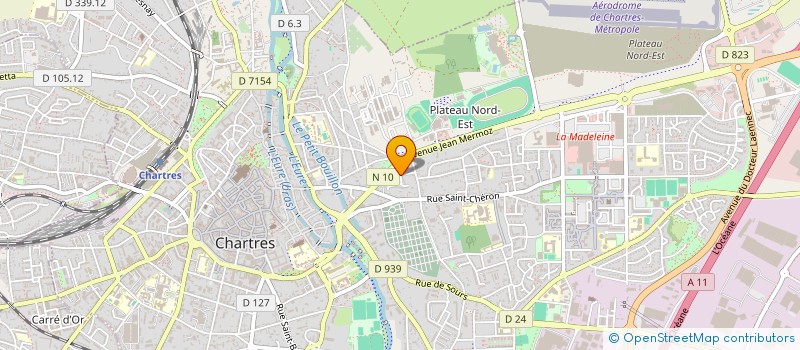 localisation de l'entreprise MONSIEUR EMILE PICHON à CHARTRES