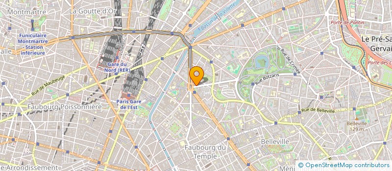 localisation de l'entreprise MONSIEUR EMILE PINTO  PARIS