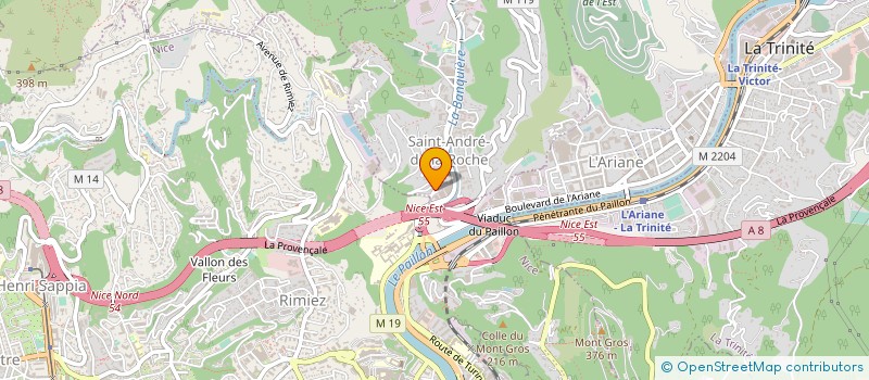 localisation de l'entreprise MONSIEUR EMILE POLI  SAINT-ANDRE-DE-LA-ROCHE