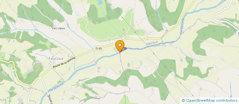 localisation de l'entreprise MONSIEUR EMILE POUJAL  FAUROUX