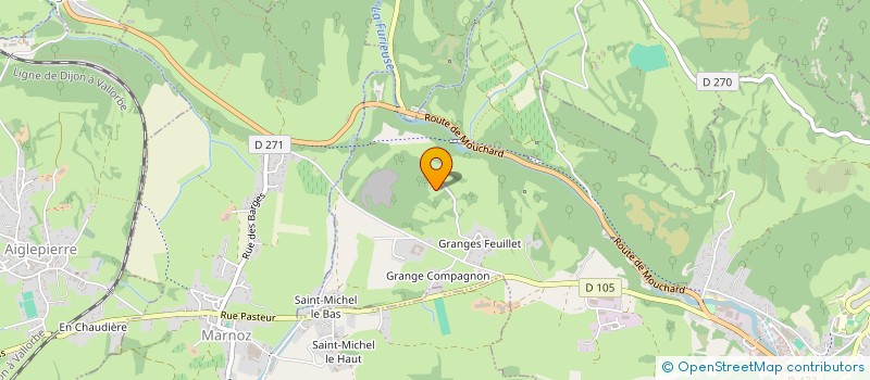 localisation de l'entreprise MONSIEUR EMILE PROST  BRACON