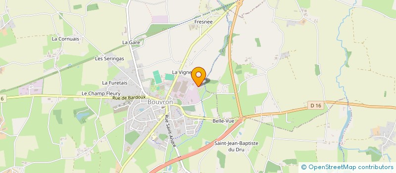 localisation de l'entreprise MONSIEUR EMILE RAGUET  BOUVRON