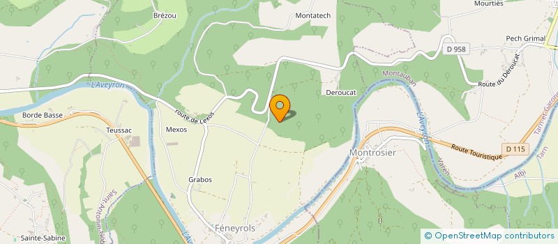 localisation de l'entreprise MONSIEUR EMILE RAMES  SAINT-ANTONIN-NOBLE-VAL