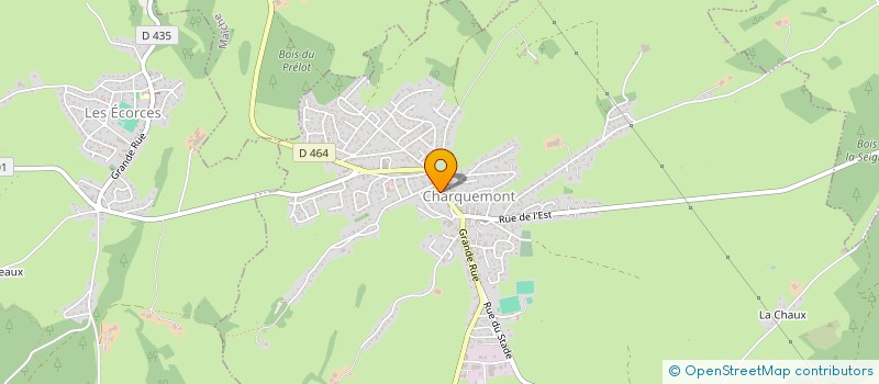 localisation de l'entreprise MONSIEUR EMILE RENAUD  CHARQUEMONT