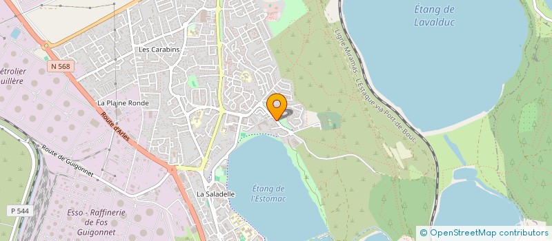 localisation de l'entreprise MONSIEUR EMILE RODRIGUEZ  FOS-SUR-MER